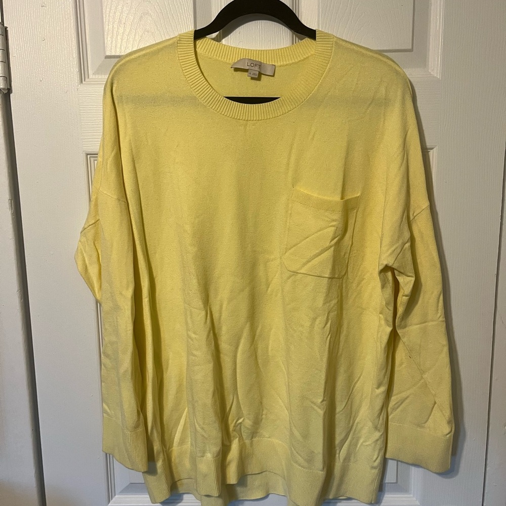 Yellow Crewneck Sweater
